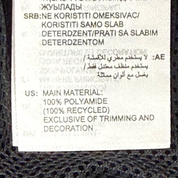 Adidas Women's Sport 3 Stripes Trim Black Woven Track Pants 1X Elastic Waist NWT - Picture 7 of 12